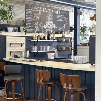 Catface Cafe - Interior of cafe. - Breakfast & Brunch Near Me - Biddeford, Maine