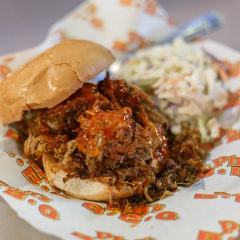 Phil's BBQ - Broham pulled pork sandwich - Barbeque Near Me - Temecula, California