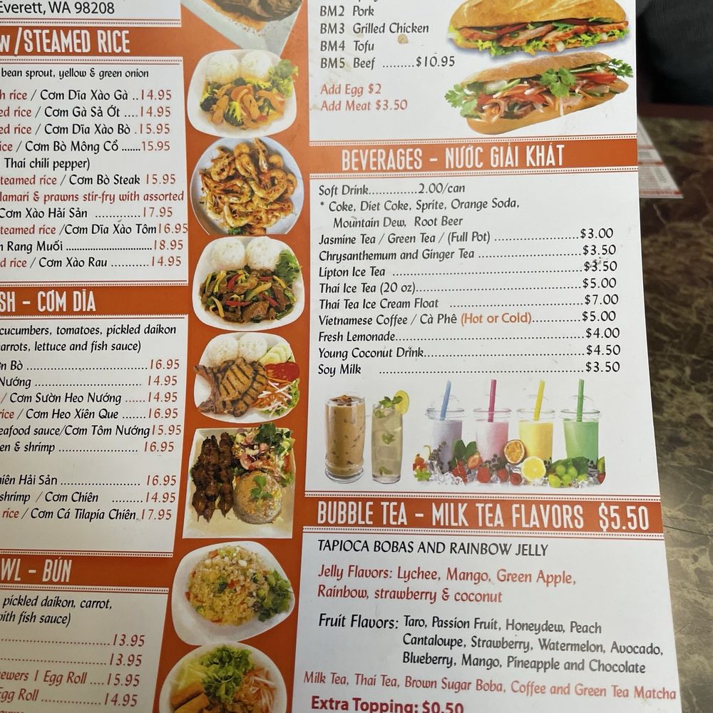 I Want Pho - Menu - Vietnamese Near Me - Everett, Washington I Want Pho - Menu - Vietnamese Near Me - Everett, Washington