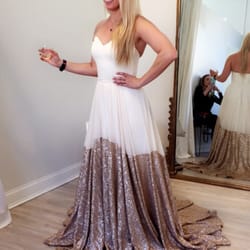 bride. - This is the dress I ended up purchasing from the designer Truvelle. Isn't it amazing? Also at the prices at this boutique are really good!