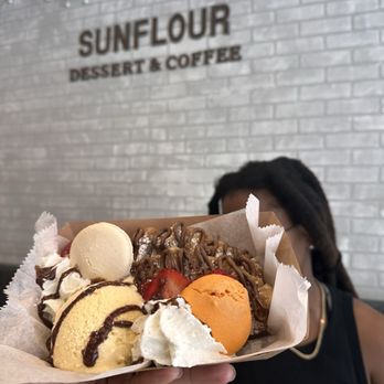 Sunflour Dessert & coffee - Croffle - Desserts Near Me - Lawrenceville, Georgia