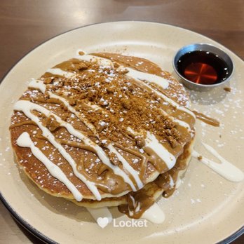 Maple Spot Brunch - Biscoff Cheesecake Pancake - Breakfast & Brunch Near Me - Chesterfield, Michigan