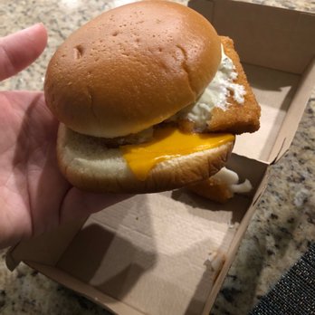 McDonald's - Can't even it out since cheese is stuck to bread. Sloppily put together. - Burgers Near Me - Wildomar, California McDonald's - Can't even it out since cheese is stuck to bread. Sloppily put together. - Burgers Near Me - Wildomar, California