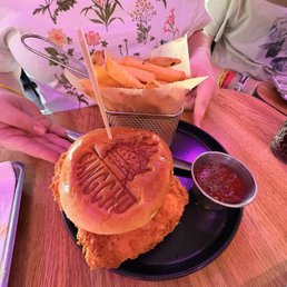This crispy fried Chicken Sandwich was really yummy This crispy fried Chicken Sandwich was really yummy