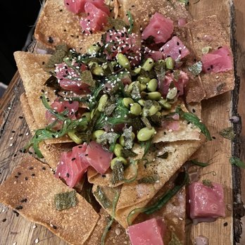 Hollow Spirits Distillery - Poke nachos - Beer, Wine & Spirits Near Me - Albuquerque, New Mexico