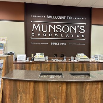 Munson's Chocolates - Register - Candy Stores Near Me - South Windsor, Connecticut Munson's Chocolates - Register - Candy Stores Near Me - South Windsor, Connecticut