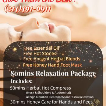 Royal Massage - Aug Specials-give them the best!
8omins Relaxation Package - Massage Therapy Near Me - McKinney, Texas Royal Massage - Aug Specials-give them the best!
8omins Relaxation Package - Massage Therapy Near Me - McKinney, Texas