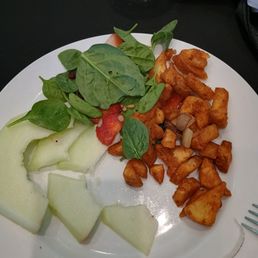 Vegan options from the $40 CRAVE "buffet"