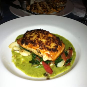 Yuca Bar - Salmon enjucado w/ veggies. Delish! - Latin American Near Me - New York, New York