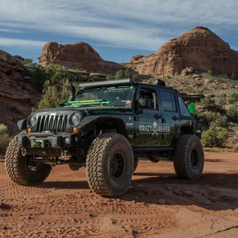 Absolute Powder Coating - Neon Green Powder Coating on multiple items on this sweet jeep! - Powder Coating Near Me - Albuquerque, New Mexico