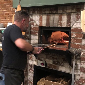 Mangia - Eat on Main - Pizza coming out - Italian Near Me - Salinas, California