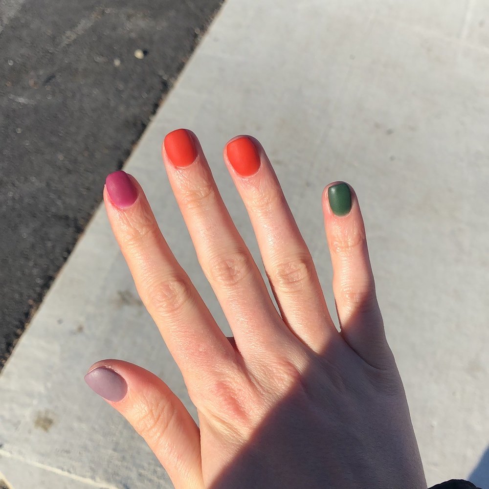 VIP Nails - Fall powder dip - Nail Salons Near Me - Worcester, Massachusetts VIP Nails - Fall powder dip - Nail Salons Near Me - Worcester, Massachusetts
