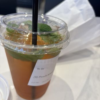 Paris Baguette - Peach lemonade/tea - Bakeries Near Me - Savannah, Georgia Paris Baguette - Peach lemonade/tea - Bakeries Near Me - Savannah, Georgia