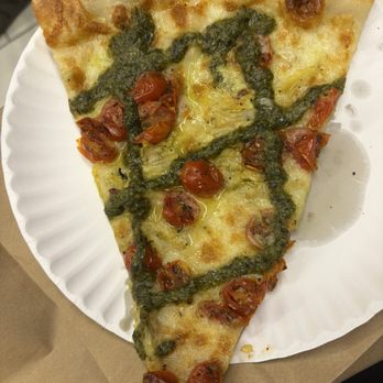 Moynihan Food Hall - Sauce Pizzaria - Pesto Artichoke - Food Court Near Me - New York, New York Moynihan Food Hall - Sauce Pizzaria - Pesto Artichoke - Food Court Near Me - New York, New York