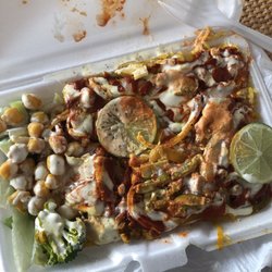 Halal Cart At Flushing and Broadway