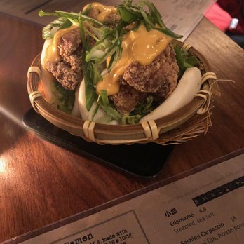Ramen Wasabi - Fried Chicken Buns $8 for two - Ramen Near Me - Chicago, Illinois Ramen Wasabi - Fried Chicken Buns $8 for two - Ramen Near Me - Chicago, Illinois