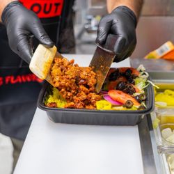 Top Fork - Large chicken over rice