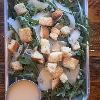 NY Pie - Arugula salad - Pizza Near Me - Santa Rosa, California