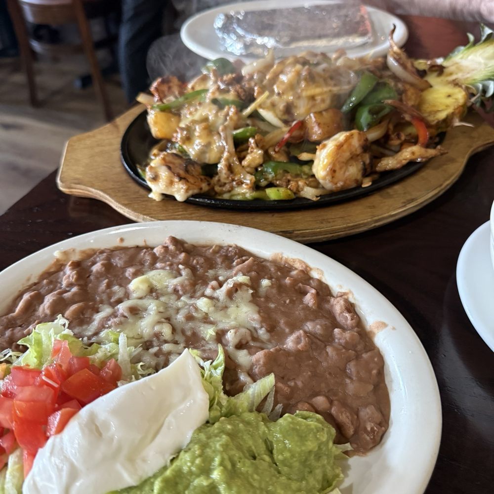 Our Hawaiian fajitas. We split this and STILL have some to take home! Our Hawaiian fajitas. We split this and STILL have some to take home!