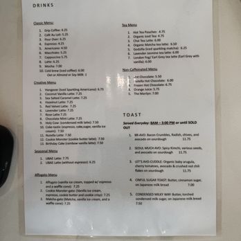 Home Coffee Roasters - Menu - Coffee Roasteries Near Me - Sunnyvale, California