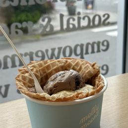 Yeti and german chocolate cake ice cream Yeti and german chocolate cake ice cream