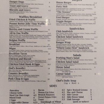 Jonathon's Diner - Everything on this menu seems to be passing my table. It all looks amazing - New American Near Me - Dallas, Texas