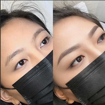 Advanced PMU by Anna - after ombre brow shading - Permanent Makeup Near Me - Los Angeles, California