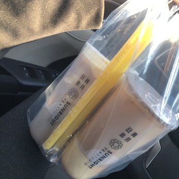 Sunright Tea Studio - Taro boba milk, pudding milk tea - Bubble Tea Near Me - Fullerton, California