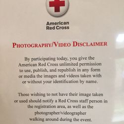 American Red Cross - Signage.
