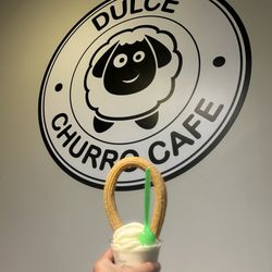 DULCE Churro Cafe - Loop Churro with vanilla soft serve