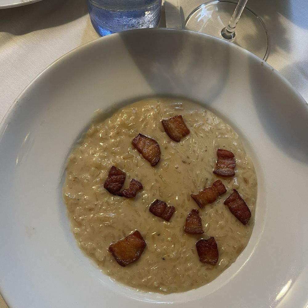 Brossa's Cibo e Vino - Pancetta Risotto - Italian Near Me - Brenham, Texas Brossa's Cibo e Vino - Pancetta Risotto - Italian Near Me - Brenham, Texas