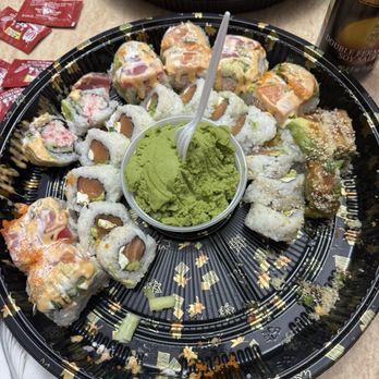 Ninja Hibachi Express - Sushi was devoured , mid meal wanted to take pictures to leave a review. Excellent food!!! - Japanese Near Me - North Highlands, California Ninja Hibachi Express - Sushi was devoured , mid meal wanted to take pictures to leave a review. Excellent food!!! - Japanese Near Me - North Highlands, California