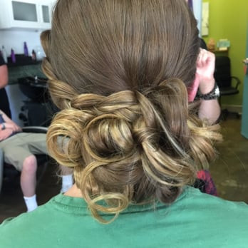 Salon Glow - Beautiful up-do - Hair Salons Near Me - Camarillo, California