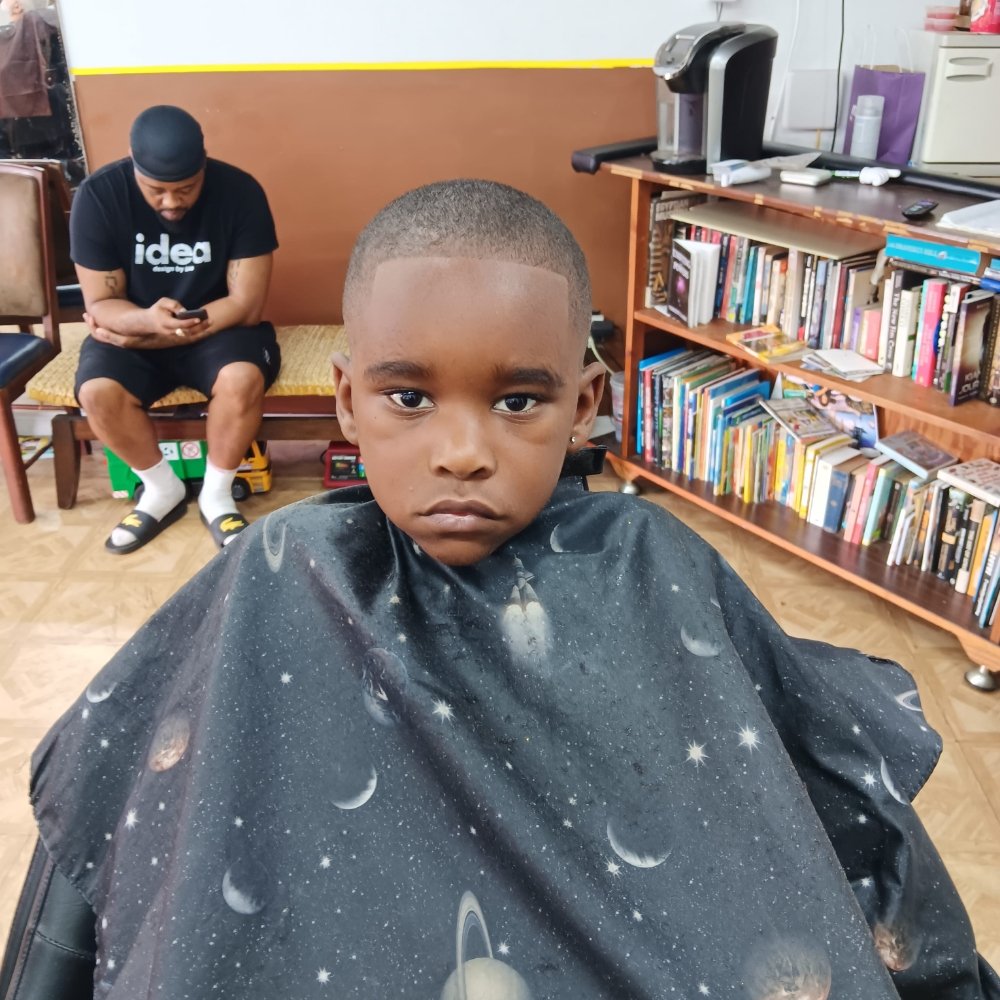 Mind Not Yours Barbershop Logo