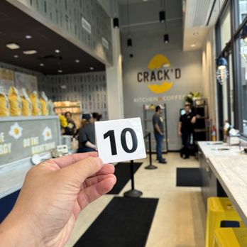 Crack’d Kitchen and Coffee - They give you a number, leave at your table and they bring your food - Breakfast & Brunch Near Me - Plantation, Florida Crack’d Kitchen and Coffee - They give you a number, leave at your table and they bring your food - Breakfast & Brunch Near Me - Plantation, Florida
