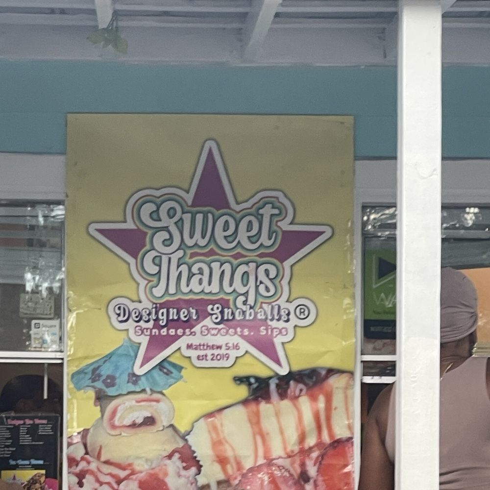 Sweet Thangs by NOLASIPS - Walk up window: menu, order, & pay. - Shaved Ice Near Me - New Orleans, Louisiana Sweet Thangs by NOLASIPS - Walk up window: menu, order, & pay. - Shaved Ice Near Me - New Orleans, Louisiana