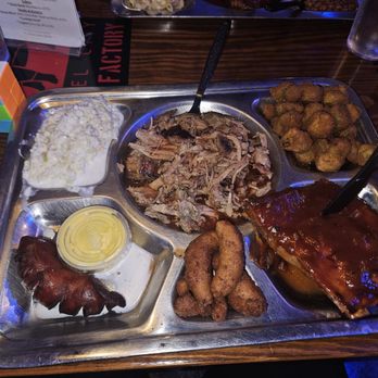 Camel City BBQ Factory - Bbq tray 3 meats - Barbeque Near Me - Winston-Salem, North Carolina Camel City BBQ Factory - Bbq tray 3 meats - Barbeque Near Me - Winston-Salem, North Carolina