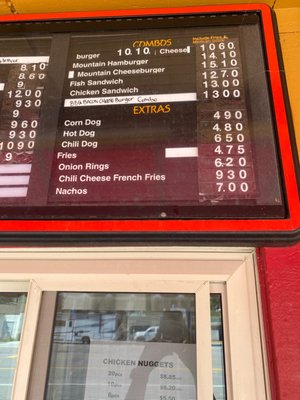 Menu photo 4 Frosty Burger Pine Valley, CA