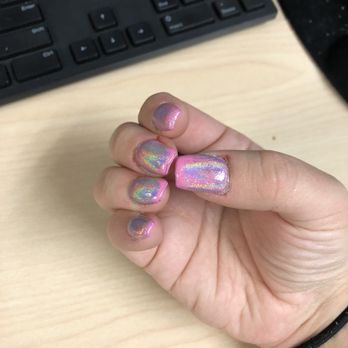 Krystal Nails - Tips all missing the chrome dust - Nail Salons Near Me - Portland, Oregon Krystal Nails - Tips all missing the chrome dust - Nail Salons Near Me - Portland, Oregon