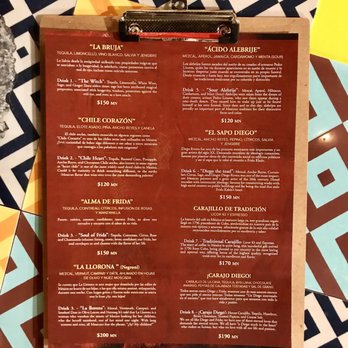 Casa Frida - Drink menu. - Wine Tasting Room Near Me - Ensenada, BCN Casa Frida - Drink menu. - Wine Tasting Room Near Me - Ensenada, BCN