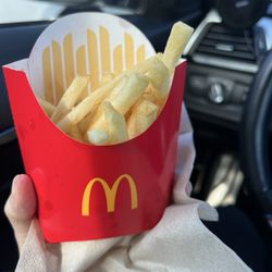 McDonald's - Pitiful amount of fries