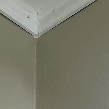 Golden Ladder Construction - Poor moulding installation - Handyman Near Me