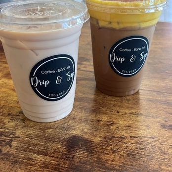 Drip & Sip - Chai latte and ca phe trung (egg coffee) - Coffee & Tea Near Me - Tukwila, Washington