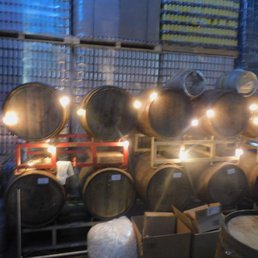 The many aging casks they use to contain the beer to give it a good aged flavor . The many aging casks they use to contain the beer to give it a good aged flavor .