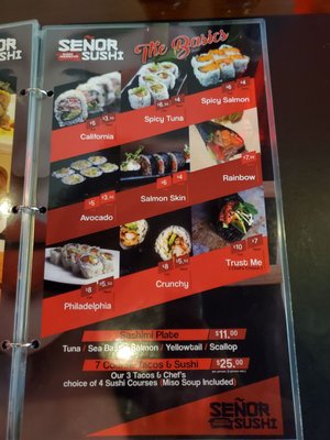 Menu photo 5 Senor Sushi Pomona, CA