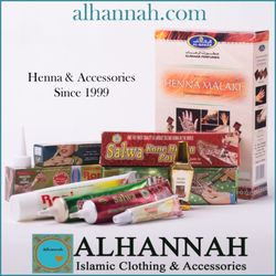 Alhannah Islamic Clothing - Henna & Halal Bath & Body at Alhannah Islamic Clothing