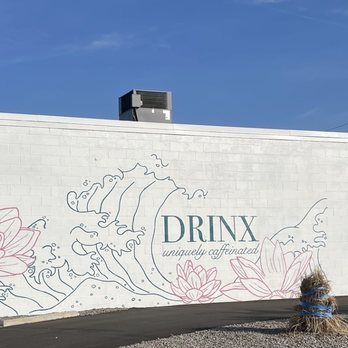 Drinx - Side of the building. - Cafes Near Me - Carolina Beach, North Carolina