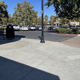Outside