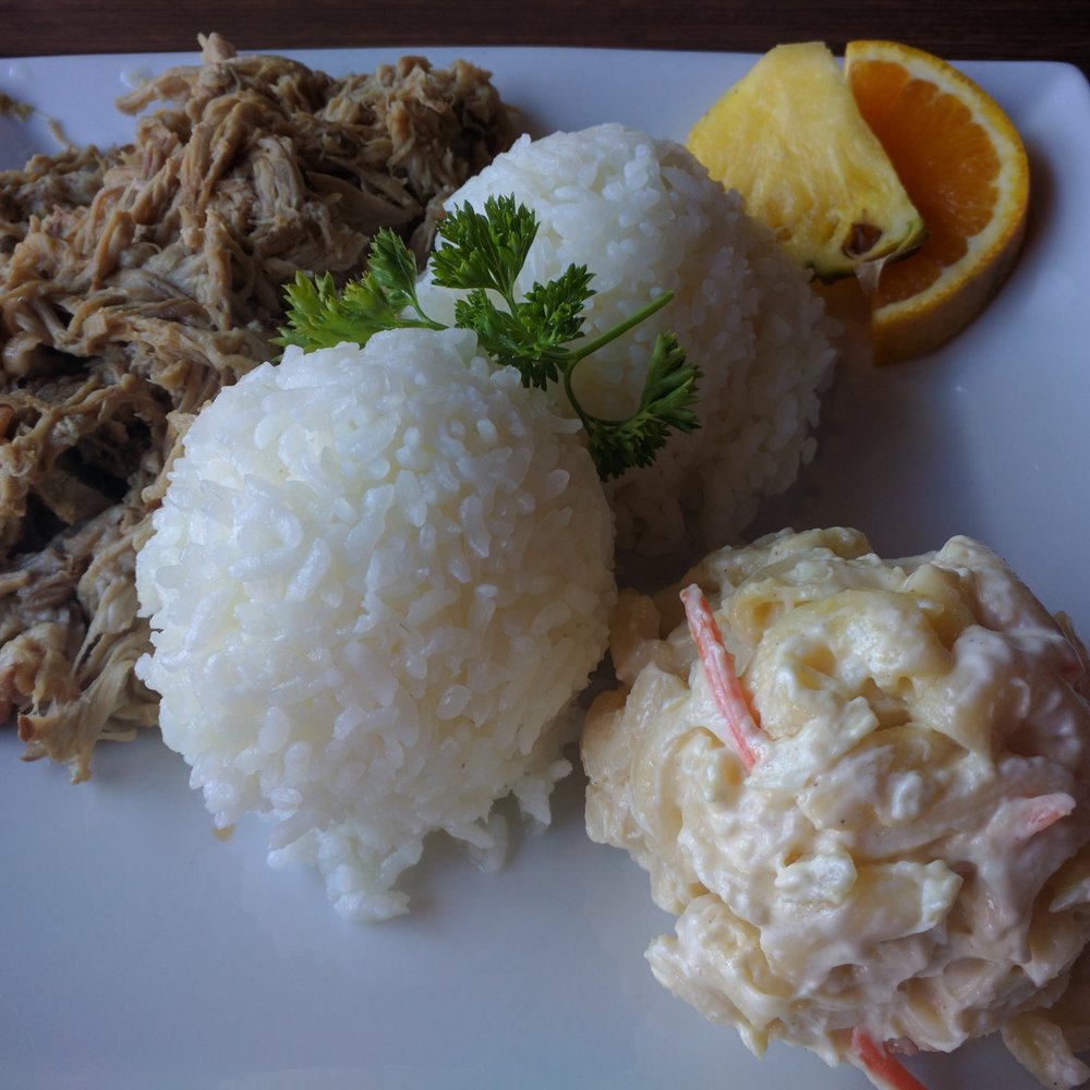 Da' Hui - Portland’s Best Kalua Pork Plate $9.50 - Hawaiian Near Me - Portland, Oregon Da' Hui - Portland’s Best Kalua Pork Plate $9.50 - Hawaiian Near Me - Portland, Oregon