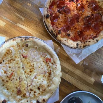 Local Pizza and Brewery - Hot Honey Pepperoni Pizza and Bianco Pizza - Pizza Near Me - Chesterfield, Virginia Local Pizza and Brewery - Hot Honey Pepperoni Pizza and Bianco Pizza - Pizza Near Me - Chesterfield, Virginia